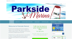Desktop Screenshot of parksidemarina.com